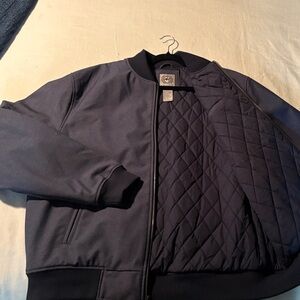 Cinch Men’s XL Navy Bomber Jacket Quilted Lined Western Coat